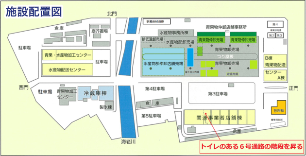 調理室の場所